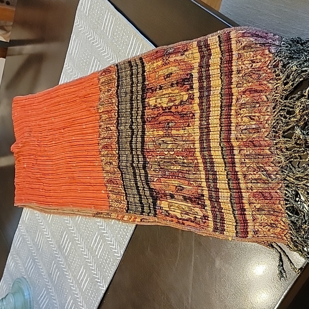 Pashmina and Silk Scarf